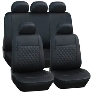 High Quality Universal Fit Polyester Fabric Full Set Car Accessories Car Seat Covers