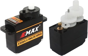Venta Directa Oficial EMAX <span class=keywords><strong>ES08A</strong></span> <span class=keywords><strong>II</strong></span> Servo Motor Analógico de 9g con Engranajes de Plástico para Modelos RC, Aviones, Drones FPV de Ala Fija y Accesorios - Product Image 5