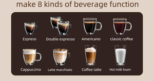 Máquina de Espresso Comercial Italiana Multifuncional Totalmente Automática con Pantalla Táctil para Uso Doméstico, Profesional, Hotelero y Familiar - Product Image 5