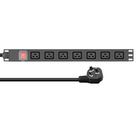 Unit Distribusi Daya 6-Way PDU untuk Rak Server Pusat Data