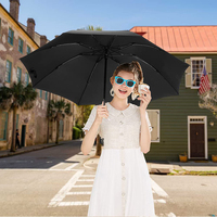 Parapluie inversé pliable automatique personnalisé de 46 pouces