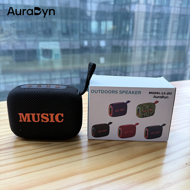 AuraDyn OEM/ODM Speaker Rechargeable Battery Outdoor Wireless Audio LED  Waterproof Portable  Speaker