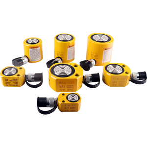 5, 10, 20, 30, 50, 75 100, 150 тонн, однородный мини-гидравлический цилиндр малой высоты с насосом, гидравлический домкрат с сертификацией CE - Product Image 2