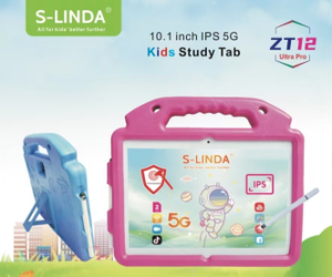Tablette Android 13 pour enfants de 10,1 pouces, très vendue, avec logiciels éducatifs, YouTube, <span class=keywords><strong>Netflix</strong></span>, IWawa et jeux pour enfants - Product Image 2
