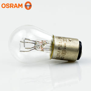 Pour Osram nouveau frein <span class=keywords><strong>de</strong></span> voiture et feu arrière antibrouillard arrière P21/5W 7528 Double Filament haut bas Base 7506 Base plate Filament <span class=keywords><strong>unique</strong></span> - Product Image 2
