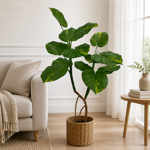 Plante artificielle Pothos doré 120 cm (4 pieds) – Faux lierre du diable à feuilles variées pour décoration intérieure - Product Image 3