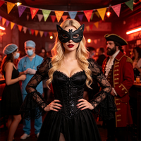Masque de super-héros chauve-souris sexy pour Halloween, masque facial pour soirée, boîte de nuit, cosplay, jeu de rôle, accessoire de costume de mascarade
