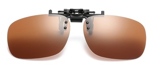 Gafas de sol polarizadas con tapa para hombre y mujer, lentes de sol unisex con Clip para miopía, adecuadas para conducir, visión nocturna, con UV400, de tres estilos - Product Image 3