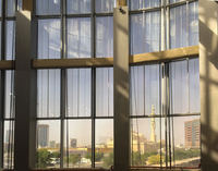 Pantalla LED transparente para techo de cielo, pantalla grande para publicidad comercial, para Parque, Airport, p3.9, p10, p15