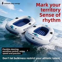 Kayak de loisirs double gonflable en PVC, résistant aux rayures et à l'usure, 1 personne, capacité 80L, pour lac – Approvisionnement direct usine