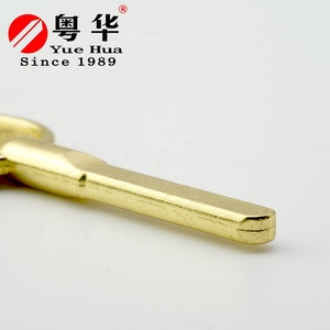 OEM ODM precio barato de Casa clave en blanco Chapado en níquel latón Color oro clave en blanco para cerrajero - Product Image 5