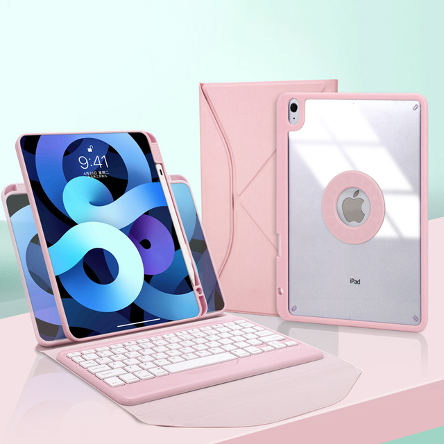 Magnetic Keyboard Case with Touchpad for iPad Air 4 Air 5 10.9 Inch Cover