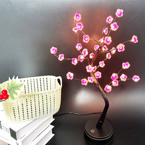 Keluaran baru 35L RGB LED pohon sakura lampu dalam ruangan liburan dekorasi pohon Natal dengan IP44 peringkat pencahayaan Natal - Product Image 4