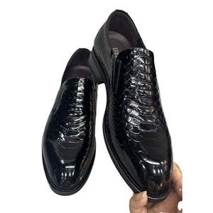 รองเท้าหนังแท้ผู้ชายขายดีทันสมัย พื้นนุ่ม สไตล์ลำลอง รองเท้าทางการ - Product Image 4