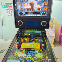 Máquina de Pachinko Virtual, Equipo de Juego Electrónico que Funciona con Monedas, Luz LED, Entretenimiento, Centro de Diversión, Club, Bar, 1 Año de Garantía