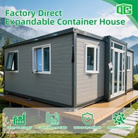 Maison préfabriquée 10ft 20ft 30ft 40ft, maison conteneur détachable, villa capsule conteneur pour l'extérieur
