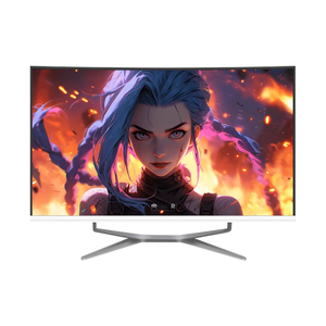 New 32-Inch Curved IPS <b>LCD</b> Gaming <b>Monitor</b> DDR4 SSD All-in-One PC 60Hz Refresh Rate EU Plug Office Use - Product Image 3