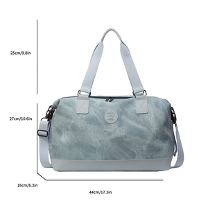 <span class=keywords><strong>Sac</strong></span> <span class=keywords><strong>de</strong></span> <span class=keywords><strong>sport</strong></span> grande capacité Séparation humide et sèche Trolley <span class=keywords><strong>de</strong></span> <span class=keywords><strong>sport</strong></span> <span class=keywords><strong>de</strong></span> yoga résistant à l'usure Portable Outdoor Travel Pu Duffel Bag - Product Image 4