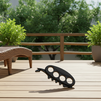 Équipement de protection pour le jardinage en forme de gatillo en métal HL, ambidextre, étanche, avec brise-vitre d'urgence