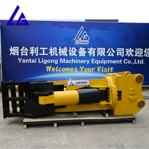 Cisaille combinée à vitesse améliorée, durée de vie prolongée, haute sélectivité, avec dents remplaçables pour excavatrice DH130 - Product Image 5