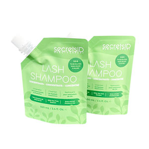 Bolsa de boquilla personalizada Premium para cosméticos de champú líquido 50ml 100mL Embalaje de pie de aluminio - Product Image 3