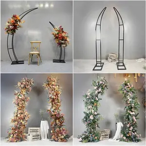 Rồng Đen 2 Pcs Đám Cưới Vòm Cho Lễ Lưới Vòm Backdrop Đứng Sắt Đám Cưới Tổ Chức Sự Kiện Đảng Đạo Cụ Tự Làm Trang Trí