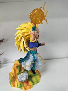 30cm Anime in PVC <span class=keywords><strong>Dragon</strong></span> <span class=keywords><strong>ball</strong></span> Figure GK Super Saiyan <span class=keywords><strong>3</strong></span> Gotenks Action Figure giocattolo cartone animato per la decorazione del Desktop modello di collezione - Product Image 6