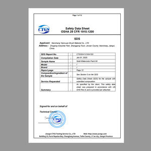 Juego de pintura de acuarela sólida profesional de Giorgione, pluma de agua gratis, pincel de detalle medio para lienzo de papel, 3ml, venta al por mayor de fábrica - Product Image 6