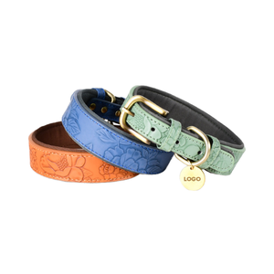 Collar de Cuero para Perro con Color Personalizado, Ajustable, Cómodo, Acolchado, Diseño Suave, Estilo Moderno y Lujoso - Product Image 3