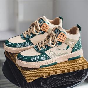 Logo personalizzato che cammina di marca J1 basket multicolore basket vera pelle retrò <span class=keywords><strong>OG</strong></span> Casual scarpe da basket uomo - Product Image 2