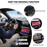 Kit CarPlay sans fil compatible avec l'écran et l'autoradio d'origine pour Ferrari Portofino GTC4 avec écran de 10,25 pouces