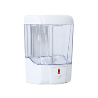 Distributeur automatique de savon liquide en mousse sans contact mural FLG, distributeur de désinfectant pour les mains, plastique blanc moderne ABS