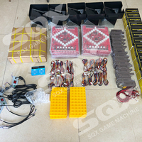 Kit de machine d'arcade populaire de marque SQX Mario-01 avec accepteur de pièces Devil Coin, jeu de flipper multi-jeux, construction métallique