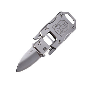 Mini Navaja Táctica Plegable de Acero Inoxidable con Borde Liso, Multifuncional, para Supervivencia al Aire Libre, EDC, 160g, Yangjiang - Product Image 5