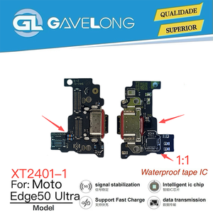 Carte de port de charge personnalisée pour Motorola Edge50 Ultra XT2401-1 <span class=keywords><strong>connecteur</strong></span> de charge flexible Port de charge - Product Image 2
