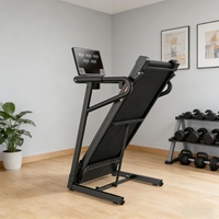 Tapis de course électrique pliable compact avec écran LED pour la maison – Équipement de fitness aérobie – Offre spéciale