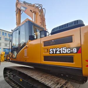 Excavadora de cadenas Sany SY215C-9 de marca mundialmente famosa, usada, con motor Isuzu, bomba de engranajes y motor PLC - 21.5 toneladas - Product Image 6