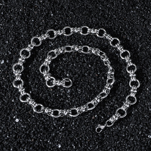Nuevo Collar de Cadena con Diseño Geométrico Simple y Moderno, Estilo Hiphop, Chapado en Oro, para Hombre, Joyería de Moda - Product Image 2