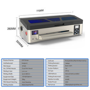 A3 Max XP600 DTF Imprimante numérique portable rouleau à rouleau 300mm grand format automatique 3 ans de garantie pour petites entreprises - Product Image 2