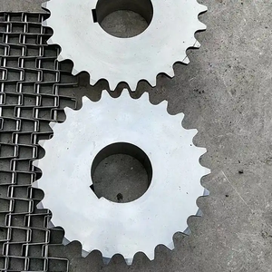 Ağır paslanmaz çelik 201/304 galvanizli <span class=keywords><strong>Greatwall</strong></span> petek tel örgülü konveyör yeni yanık dayanıklı konveyör bant - Product Image 4