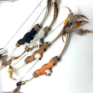 Jeu de rôle pour enfants Hoye en forme d'animal, jeu de simulation de chasse en plein air, <span class=keywords><strong>jouet</strong></span> en bois avec <span class=keywords><strong>arc</strong></span> et flèches - Product Image 2