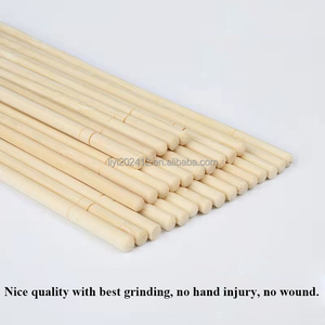 High Quality Disposable round Bamboo <strong>Chopsticks</strong> for Camping - Product Image 4