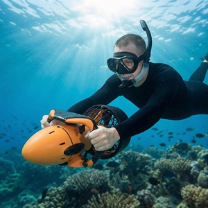 Propulsor Subacuático para Scooter Marino, Propulsor Eléctrico de Agua de 500 W para Buceo, Snorkel, <span class=keywords><strong>Surf</strong></span> y Skateboarding - Product Image 5