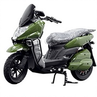 Moto électrique 72V 2000W, génération 4, scooter à deux roues longue portée, batterie 40Ah, 70 km d'autonomie, frein à disque, suspension hydraulique