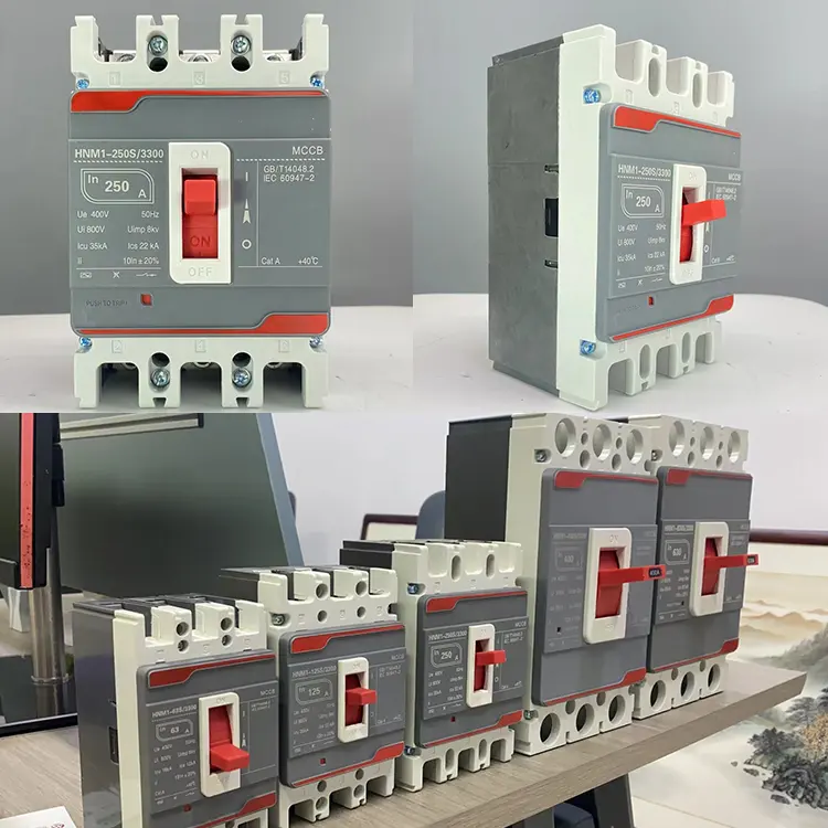 Manufacturer factory 4P 400A Moulded Case Circuit Breaker MCCB Molded Case Circuit Breaker