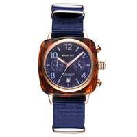 Montre à quartz pour femme avec bracelet en toile, la plus vendue en gros, montre-bracelet tendance pour femme