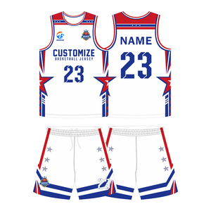 2024 toptan hızlı kuru örgü fonksiyonel erkekler için basketbol giysileri üniforma süblimasyon özel formaları - Product Image 5