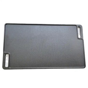 Heavy-Duty gang hình chữ nhật vỉ nướng 18*10.2 inch cho nướng nấu ăn thịt xông khói Pan hai mặt pre-dày dạn tráng lớn Pan - Product Image 6