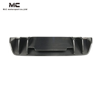 Pour Audi R8 véritable fibre de carbone aileron arrière diffuseur de pare-chocs arrière V Style diffuseur en Fiber de carbone