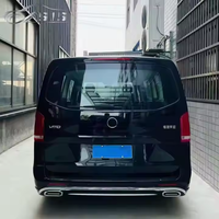 Kit Carrosserie Deux Types pour Pare-chocs Avant et Calandre en Plastique PP pour Mercedes Vito/Classe V W447 (2014-2023 à 2024), V300